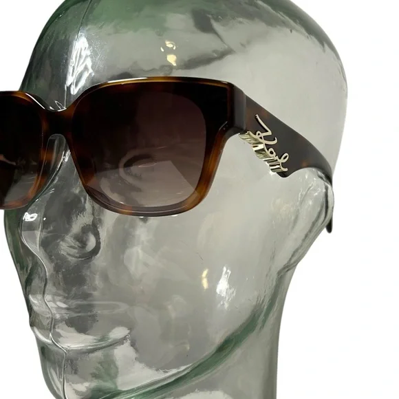 KARL LAGERFELDKL616S Cut Out SignatureSunglasses - Tortoise Shell + Gold
